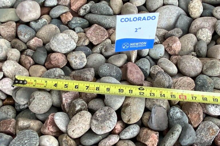 Colorado river rock 2in